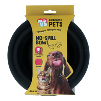 Excellent Pets No-Spill Bowl 800ml Antraciet M - thumbnail