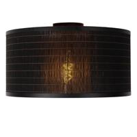 Lucide TAGALOG - Plafonnière - Ø 40 cm - 1xE27 - Zwart - thumbnail