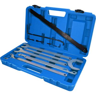 Brilliant Tools BT521250 Set ventilatornaven-sleutels, 11-delig