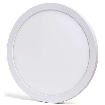 LED Downlight Pro - Aigi Foka - Inbouw/Opbouw - Rond - 30W - Aanpasbare Kleur CCT - Mat Wit - Kunststof LED Downlight Pro - Aigi Foka - Inbouw/Opbouw - Rond - 30W - Aanpasbare Kleur CCT - Mat Wit - Kunststof