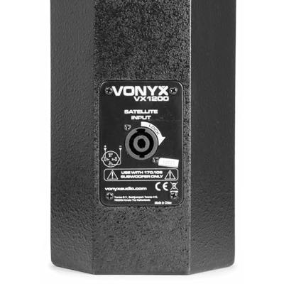 Vonyx VX1200 actieve 750W full range 2-weg speakerset