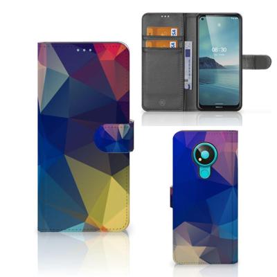 Nokia 3.4 | Book Case | Polygon Dark