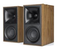 Klipsch: The Fives Draadloze Boekenplank Speakers 2 stuks - Walnoot - thumbnail
