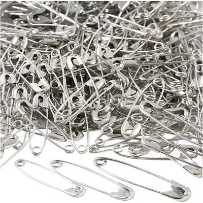 Creativ Company Veiligheidsspelden, l: 28+31+36 mm, dikte 0,7-0,8 mm, zilver, 600 stuk/ 1 doos
