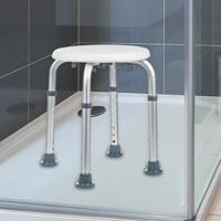 Hi Verstelbare douchekruk - tot 150kg - Anti slip - Wit - thumbnail