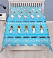 Minecraft dekbedovertrek tweepersoons polarbear 200 x 200 cm - thumbnail