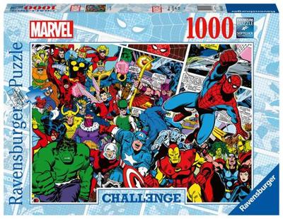 Ravensburger - challenge puzzel marvel superhelden 1000st.