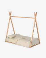 Kave Home Kinderbed 'Maralis', 70 x 140cm, kleur Naturel - thumbnail