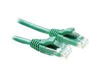 ACT Groene 10 meter U/UTP CAT5E patchkabel component level met RJ45 connectoren - thumbnail