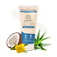 Suntribe Zonnebrandcrème mineral - spf 50 - lichaam en gezicht - thumbnail