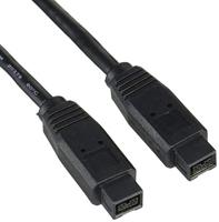 StarTech.com 1394b 9 Pin naar 9 Pin Firewire 800 kabel M/M - firewire kabels (zwart) - thumbnail