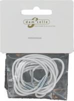 Damselle Elastiek Wit Klein - thumbnail