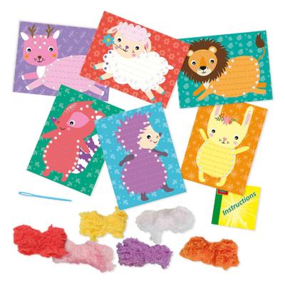 SES fluffy dieren borduren