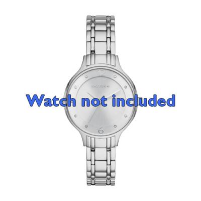 Skagen horlogeband SKW2320 Staal Zilver 14mm Skagen horlogeband SKW2320 Staal Zilver 14mm