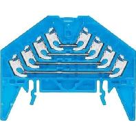 Weidmüller 1173930000 Rangeerverdeler 9.20 mm Push-In-klem Blauw 20 stuk(s)