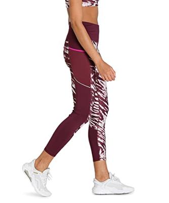 Sportleggings voor Dames Puma run 5k 7/8 W Paars - Maat: M