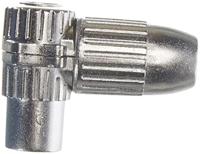 Axing CKK 4-00 Coax-koppeling, haaks Aansluitingen: Coax-bus IEC, Coax-bus IEC Kabeldiameter: 6.8 mm 1 stuk(s) - thumbnail