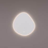 HIPP Design spiegel Organisch Rond 100 x 105 cm met Indirecte LED Rondom + Spiegelverwarming Kleurenwissel en Touch Dimmer - thumbnail