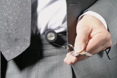 Afrolmechanisme Durable 8222 met sleutelring 800mm antraciet | 10 stuks