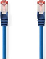 Nedis CAT6 Netwerkkabel | RJ45 Male | RJ45 Male | S/FTP | 2.00 m | Rond | LSZH | Blauw | Label - CCGL85221BU20 - thumbnail
