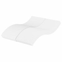 Schuimmatras hardheid H2 H3 140x220 cm wit - thumbnail