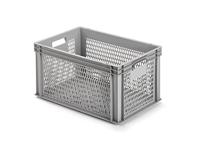 Alutec 75070 Kunststofbox Met raster (b x h x d) 600 x 320 x 400 mm Grijs 1 stuk(s) - thumbnail
