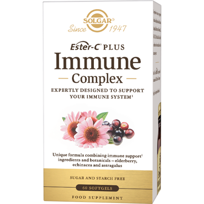 Solgar Ester-C® Plus Immuun Complex Softgels Solgar Ester-C® Plus Immuun Complex Softgels
