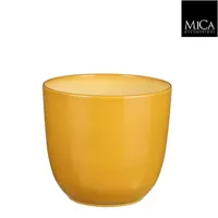 Mica Decorations Tusca pot oker 19x20cm - thumbnail