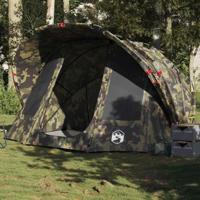VidaXL Vistent 5-persoons waterdicht camouflage - thumbnail