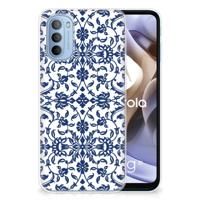 Motorola Moto G31 | G41 | TPU Case | Flower Blue - thumbnail