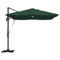 VidaXL Parasol groen 351 x 250 x 253 cm polyester en aluminium - thumbnail