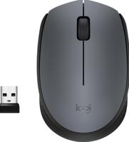 Logitech M170 Muis Radiografisch Optisch Grijs, Zwart 3 Toetsen 1000 dpi - thumbnail