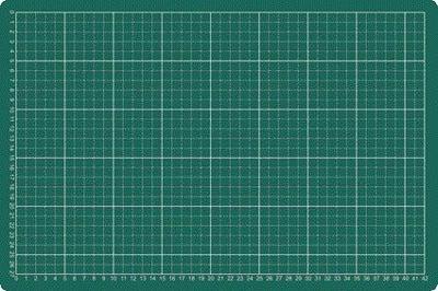 Snijmat a3 450x300mm groen