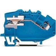 WAGO 780-613 Scheidingsklem 5 mm Spanveer Toewijzing: N Blauw 50 stuk(s)