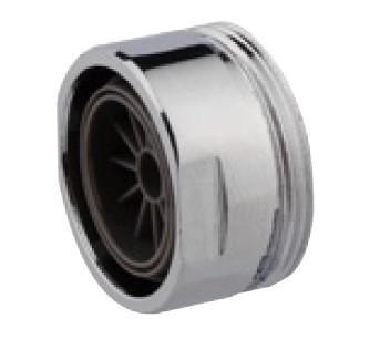 Kirchhoff Lagedrukbreker met behuizing, chroom, M24x1, ET - 989548513