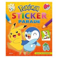 Deltas Pokemon sticker parade kleur- en stickerboek - thumbnail