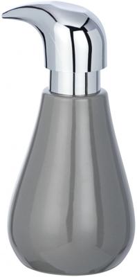 Wenko Zeepdispenser Sydney 320 Ml Keramiek Grijs Wenko Zeepdispenser Sydney 320 Ml Keramiek Grijs