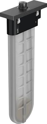 Hansgrohe sBox afbouwdeel rechthoekig, Brushed Black Chrome