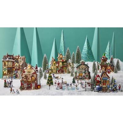 Elwood's Elf Lodge 20x26x31 cm Kerstdorp LEMAX - Lemax