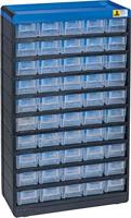 Allit 464660 Opbergkast voor kleine onderdelen VarioPlus Pro 53/100 (b x h x d) 300 x 525 x 135 mm Zwart, Blauw 1 stuk(s) - thumbnail