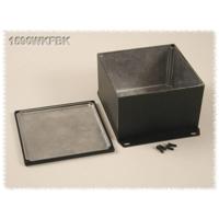 Hammond Electronics 1590WKFBK Universele behuizing 125 x 125 x 79 Aluminium Zwart 1 stuk(s) - thumbnail