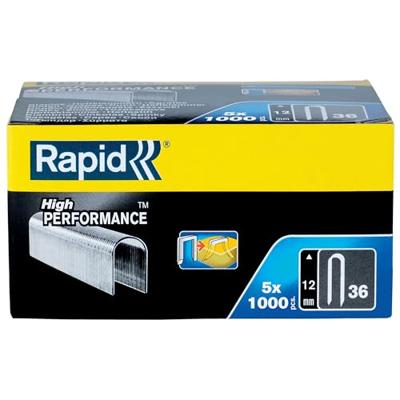 Rapid Nieten Type 36 DP Gegalvaniseerd, Box 5x1000st Lengte 12mm