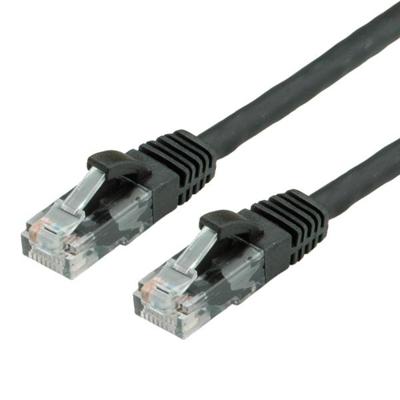 VALUE UTP Cat.6 (Class E) patchkabel, LS0H, zwart, 2 m VALUE UTP Cat.6 (Class E) patchkabel, LS0H, zwart, 2 m