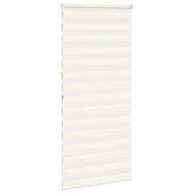 Zebra rolgordijn 105x200 cm stofbreedte 100,9cm marmerbeige