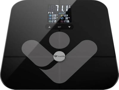 truelife FitScale W7 BT Personenweegschaal Digitaal Weegbereik (max.): 180 kg Zwart Met Bluetooth truelife FitScale W7 BT Personenweegschaal Digitaal Weegbereik (max.): 180 kg Zwart Met Bluetooth