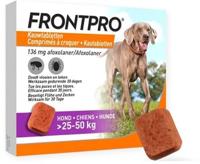 Frontpro 136mg Hond 25-50kg 3 Kauwtabletten - thumbnail