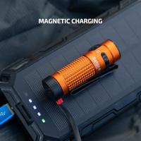 OLight Baton 4 (Orange) Zaklamp werkt op een accu 1300 lm - thumbnail