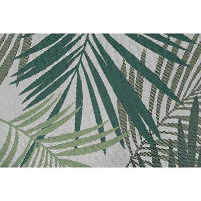 Garden Impressions buitenkleed naturalis 200x290cm palm leaf green