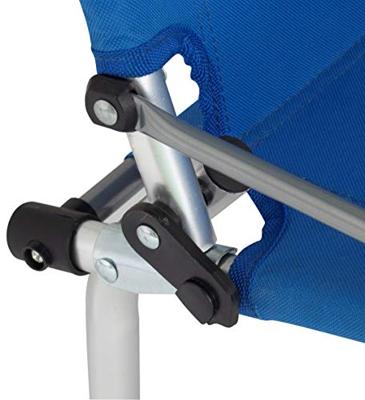 Eurotrail campingstoel Moita 90 x 55 cm aluminium blauw Eurotrail campingstoel Moita 90 x 55 cm aluminium blauw