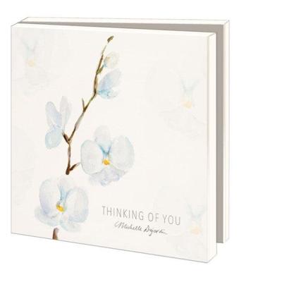 Kaartenmapje Thinking of you Michelle Dujardin 10 stuks